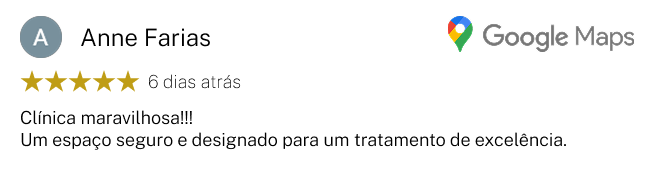 Avaliações da empresa no google maps